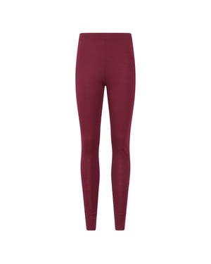 Mountain Warehouse Womens/Ladies Talus Base Layer Bottoms (Berry)