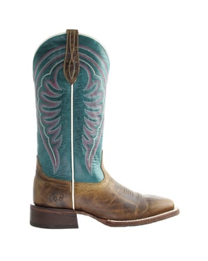 Ariat Circuit Shiloh Tabaco Womens Brown/Blue Stiefel