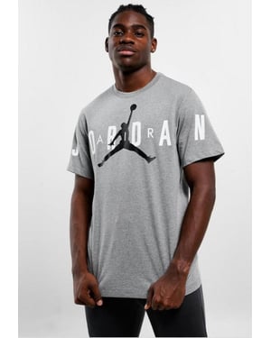 Nike Air Jordan Stretch-T-Shirt in Grau