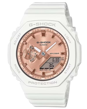 Casio G-Shock Damen Weiß Uhr GMA-S2100MD-7AER