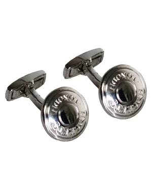 Hackett London Polo Button Herren graue Manschettenknöpfe