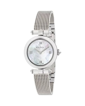 Gucci YA141504 Diamantissima Perlmutt Damenuhr