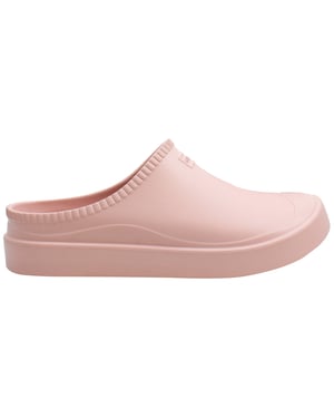 Hunter In/Out Bloom Algae Unisex Rosa Clogs