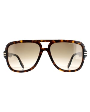Marc Jacobs Pilotenbrille Herren Havanna Braun Farbverlauf MARC 637/S