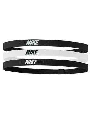 Nike - "2.0" Stirnband Elastisch (3er-Pack) (Schwarz/Weiß)