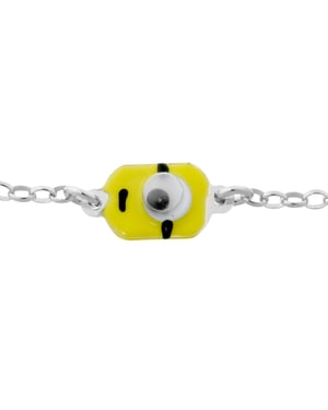Orphelia 'Minion' Kinderarmband aus 925 Silber - Silber ZA-7135/1