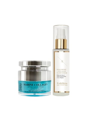 Hydroacid & Collagen Serum - 60ml + Marine Collagen Night Repair Cream 50ml