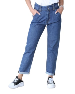 MYT Boyfriend Jeans für Damen in Blau