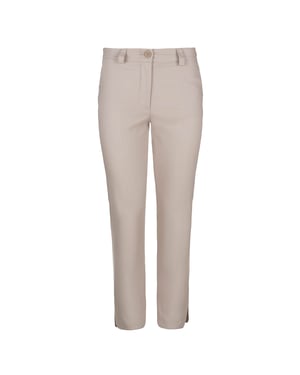Beige Denim Style Baumwollhosen