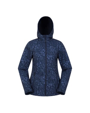 Mountain Warehouse - "Exodus" Softshelljacke für Damen (Dunkelblau)