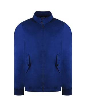 Ben Sherman Signature Herren Blau Harrington Jacke