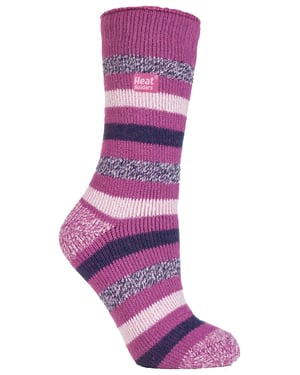 Heat Holders - Gemusterte warme Damen-Winter-Thermosocken 4-8 UK
