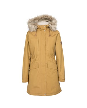 Trespass Womens/Ladies Faithful Wasserdichte Jacke (Sandstein)