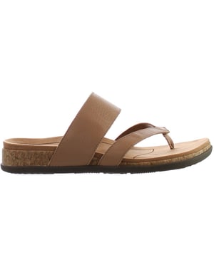 Vionic Marvina Beige Womens Flip-Flops