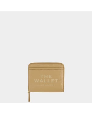The Mini Compact Brieftasche - Marc Jacobs - Leder - Braun