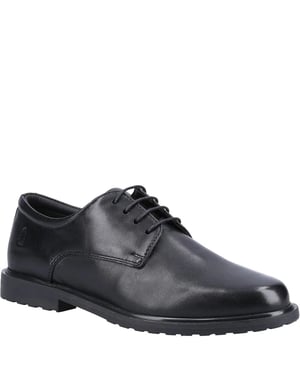 Hush Puppies Womens/Ladies Verity Plain Leder Oxfords (Schwarz)