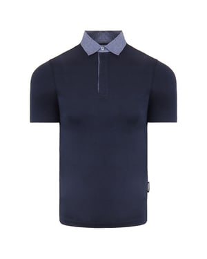 Emporio Armani Mens Navy Polo -Hemd