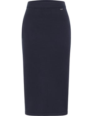 Dreimaster Strickrock Damen Marine
