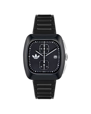 Adidas Originals Retro Wave Two Chrono Unisex Schwarze Uhr AOSY24533