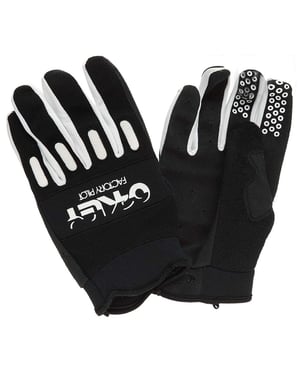 Oakley Factory Cycling Sports Black White Herren Handschuhe 94048 001