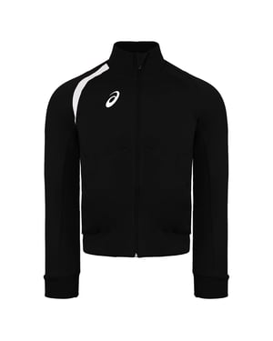 Asics Kinder Schwarz/Weiß Trainingsjacke