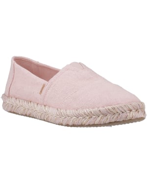 TOMS Alpargata Rope 2.0 Baumwoll Espadrilles für Damen in blassrosa