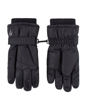 Wärmehalter - Outdoor Skihandschuhe für Kinder | Winter Warm Wasserdicht / Winddicht Thermal Fleece Handschuhe für Schnee - Schwarz