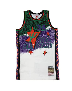 Mitchell & Ness Hakeen Olajuwon 34 1995-96 West NBA All Star Swingman Trikot