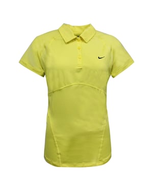 Nike Activetennis Yellow Polo - Frauen