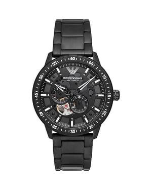 Emporio Armani Mario Herren schwarze Uhr AR60054