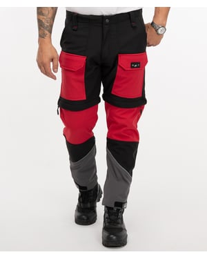 Rock Creek Softshellhose Schwarz