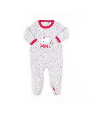 Strampler mit langen Ärmeln und Rundhalsausschnitt 18260361 baby