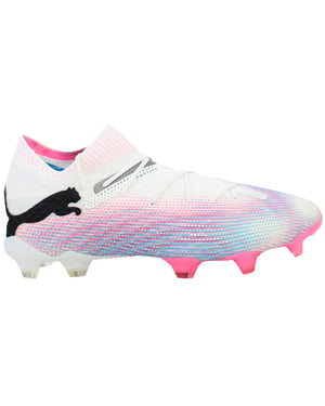 Puma Future 7 Ultimate FG/AG Herren Weiße Fußballschuhe