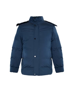Mo Wattierte Steppjacke Herren Marine