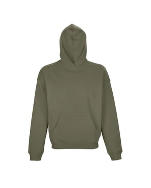 SOLS Unisex-Erwachsene Connor Bio-Kapuzenpullover in Übergröße (Khaki)