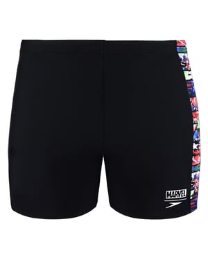 Speedo Marvel Avengers Kinder schwarze Aquashorts