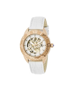 Empress Godiva Automatikuhr mit Lederarmband MOP