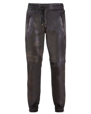 Herren-Jogginghose aus Leder – Boston