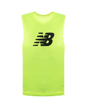 New Balance Training Bib Herren Fluo Gelb Weste