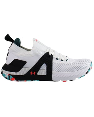 Under Armor Project Rock 4 Marmormenschen weiße Trainer