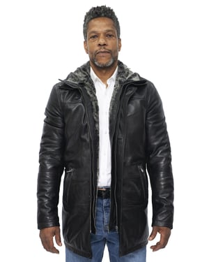 Herren-Leder-Trenchcoat-Aleppo
