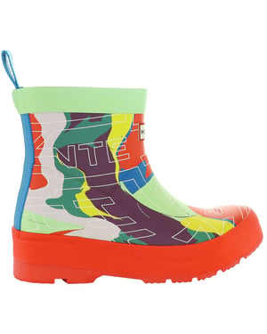 Hunter Play Logo Kinder Mehrfarbige Stiefel