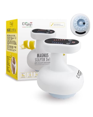 MAGNUS SCULPTOR 3IN1, ANTI-CELLULITE-MASSAGEGERÄT MIT VAKUUM, THERMOTHERAPIE UND MAGNETTHERAPIE