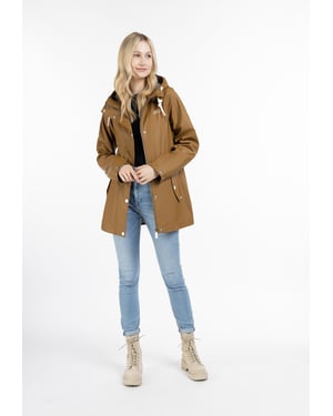 ICEBOUND Regenjacke Damen Dunkelsand