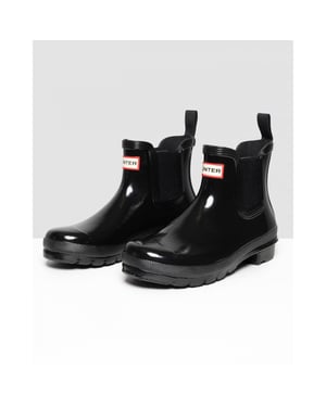 Hunter Original Chelsea Glanz Damenstiefel