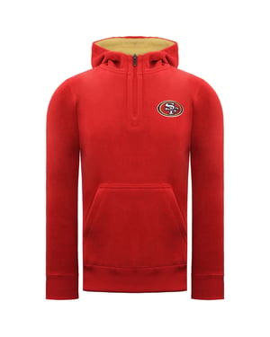 NFL San Francisco 49ers – Roter Polar-Hoodie für Kinder