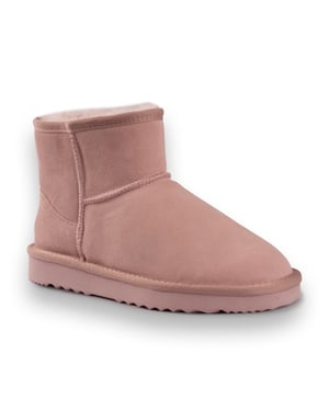 Aus Wooli Australia Kurze Stiefelette aus Schafsfell