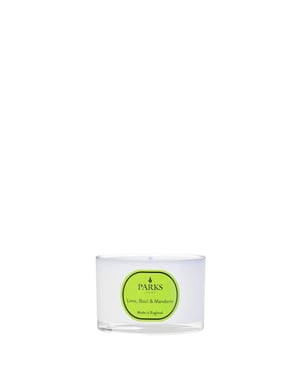 KERZE MIT LIMETTE, BASILIKUM UND MANDARINE 70G