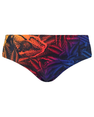 Speedo JungleLizzard Digital Placement Schwarze Junior-Badehose