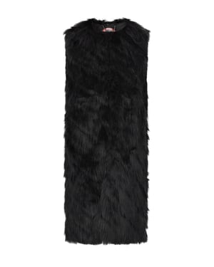 Mymo Weste Damen schwarz